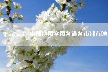 洛阳中国地图全图各省各市都有啥