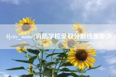 洛阳消防学校录取分数线是多少