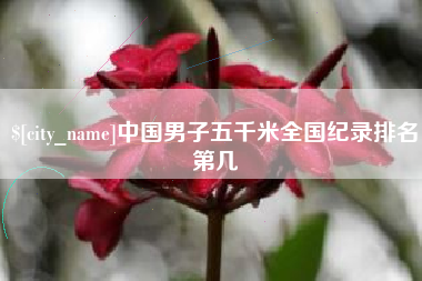 洛阳中国男子五千米全国纪录排名第几