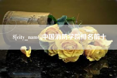 洛阳中国消防学院排名前十