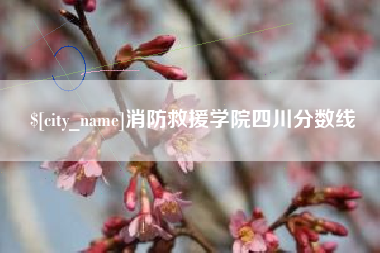 洛阳消防救援学院四川分数线