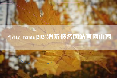 洛阳2024消防报名网站官网山西