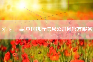 洛阳中国执行信息公开网官方服务
