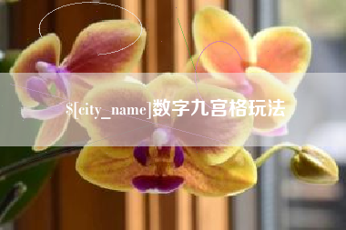 洛阳数字九宫格玩法