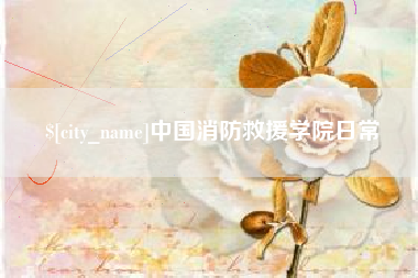洛阳中国消防救援学院日常