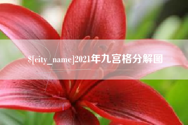 洛阳2021年九宫格分解图
