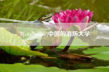 洛阳中国的消防大学
