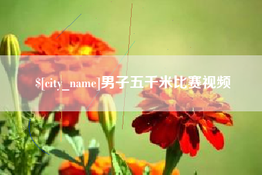 洛阳男子五千米比赛视频
