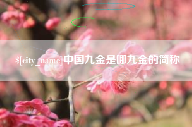 洛阳中国九金是哪九金的简称
