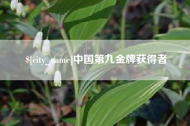 洛阳中国第九金牌获得者
