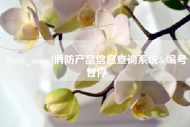 洛阳消防产品信息查询系统3c编号暂停