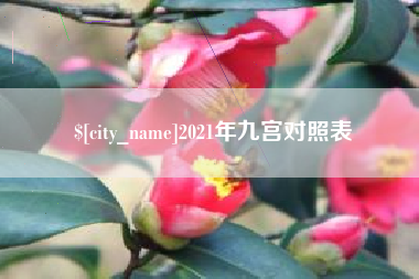 洛阳2021年九宫对照表