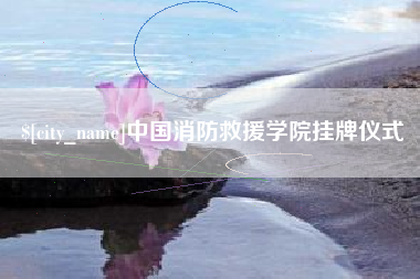 洛阳中国消防救援学院挂牌仪式