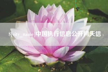 洛阳中国执行信息公开网失信